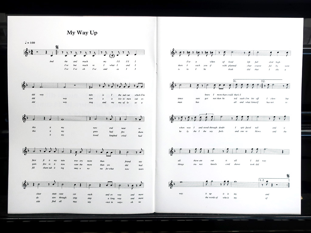 Claude Closky, ‘My Way Up, My Way Down,’ 2020, Brussels: Serendipity.